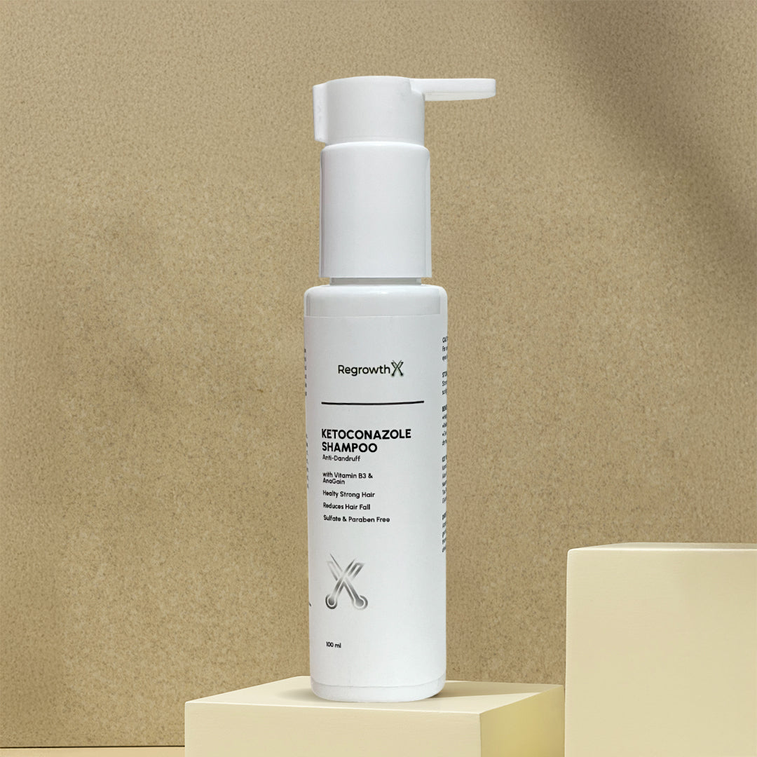 RegrowthX (Ketoconazole 2 % ) Anti Dandruff Shampoo (100ml)